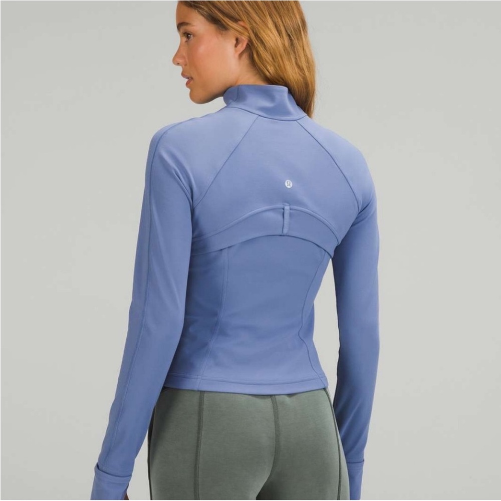 NWOT Lululemon define jacket in raindrop blue size 2